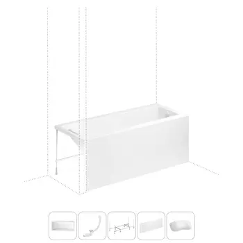 Комплект с ванной Lavinia Boho Rock 202011678