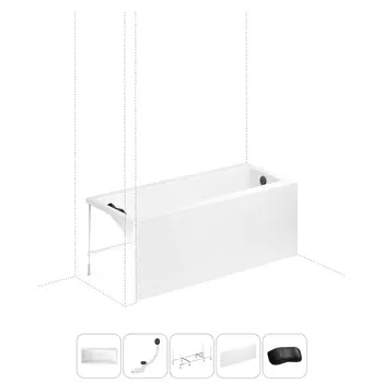 Комплект с ванной Lavinia Boho Rock 202011723