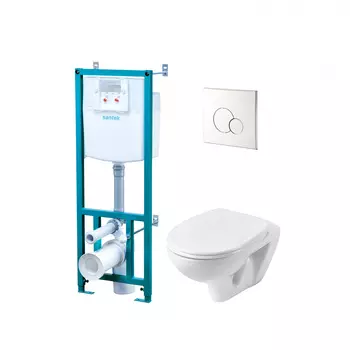 Комплект Santek Бореаль 1WH501544 унитаз подвесной + инсталляция