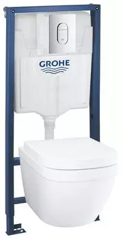 Комплект Система инсталляции для унитазов Grohe Solido 39536000 4 в 1