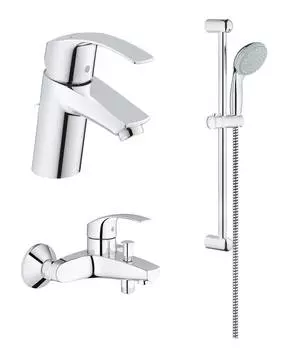 Комплект смесителей Grohe Eurosmart 123570 с душевым гарнитуром