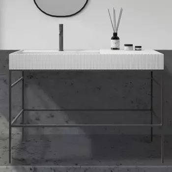 Консоль с раковиной Abber Stein 120 напольная