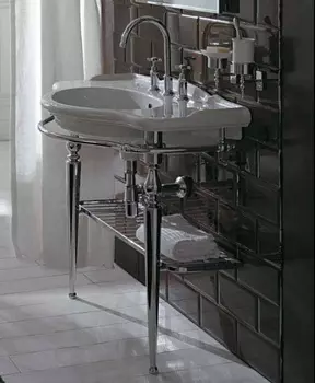 Консоль с раковиной Globo Paestum PATC56