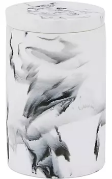 Контейнер Kassatex Arabesco white/black