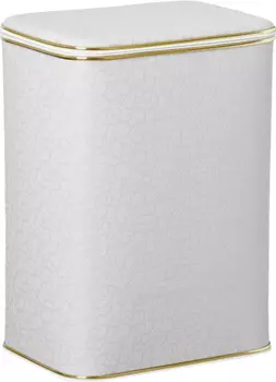 Корзина для белья Cameya Flower FWG-М белая, глубокая