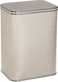 Корзина для белья Cameya KLH-M-9 светлая, хром, средняя