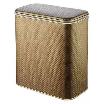 Корзина для белья Cameya Punto PGG-M золотая, малая