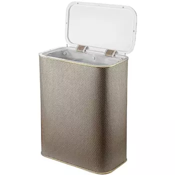 Корзина для белья Cameya Ромб KDG-BG коричневая, глубокая