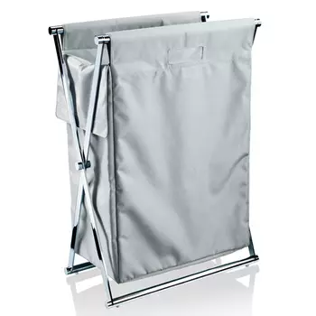 Корзина для белья Decor Walther Cross WB хром/серый