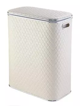 Корзина для белья Geralis CLH-B бежевая ромб