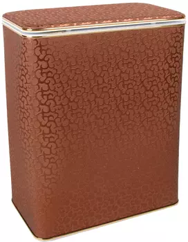 Корзина для белья Geralis FCG-B шоколад, золото, стандартная