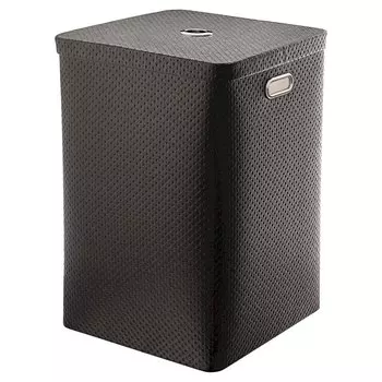 Корзина для белья Geralis Punto PB-K черная