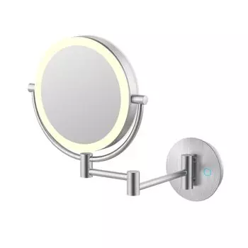 Косметическое зеркало Java S-M222L хром