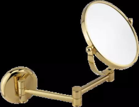 Косметическое зеркало Migliore 21983 на шарнирах, золото