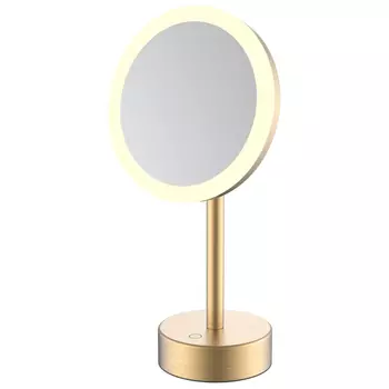 Косметическое зеркало Savol S-M551LB матовое золото