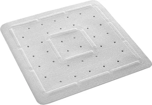 Коврик Bacchetta 55х55 белый в душевую кабину