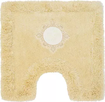 Коврик Bath Plus Royal бежевый с вырезом