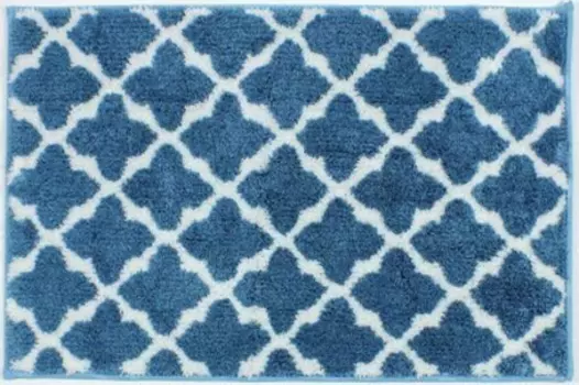 Коврик Bath Plus Венеция голубой