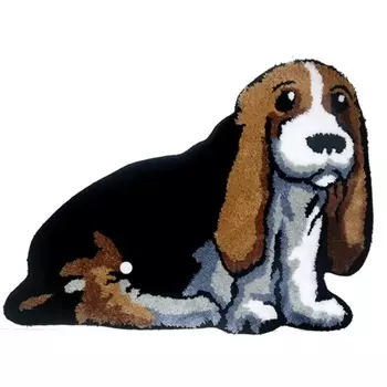 Коврик Carnation Home Fashions Fluffy Basset 80x60