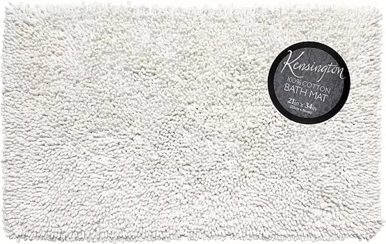 Коврик Carnation Home Fashions Kensington White