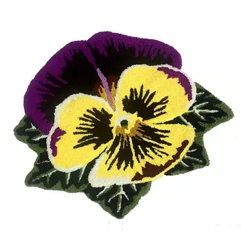 Коврик Carnation Home Fashions Pansies 80х70