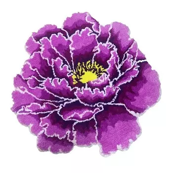 Коврик Carnation Home Fashions Peony Flower Violet 73x73