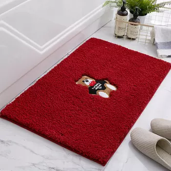 Коврик Carnation Home Fashions Teddy Bear Red 50х80