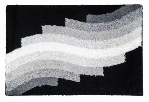 Коврик Ridder Streak 7107310 черный, 90х60