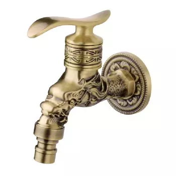 Кран Bronze de Luxe сливной 21974/2 для бани