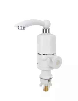 Кран водонагреватель РМС SL127EL-019F проточного типа, белый