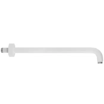 Кронштейн для верхнего душа Giulini Futuro F1751-35BO настенный L350 мм, белый матовый