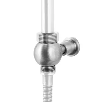 Кронштейн душевой Caprigo Parts 99-066-crm проходной. хром