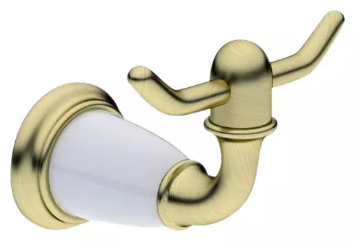 Крючок двойной Art&Max Bianchi AM-E-2601-Br бронза (AM-3686AW-Br)