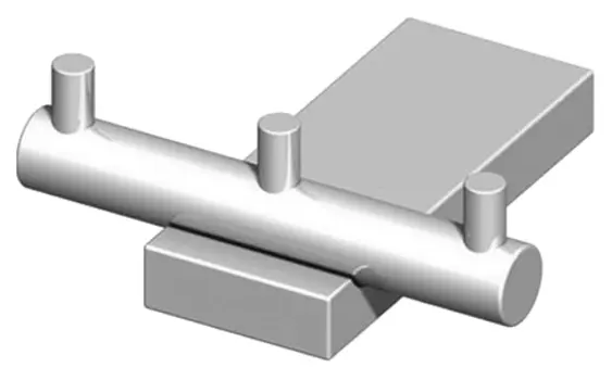 Крючок Bandini Bamboo 697.700 хром
