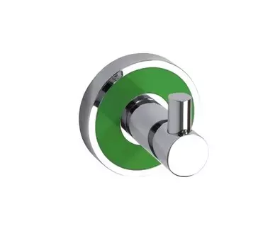 Крючок Bemeta Trend-I 104106028a хром/зеленый