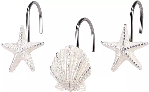 Крючок для шторы Avanti Sequin Shells