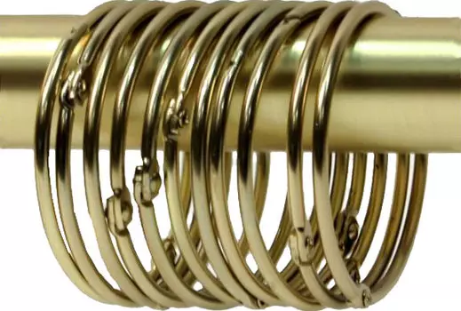 Крючок для шторы Bath Plus D?cor collection KDC-08 золотой