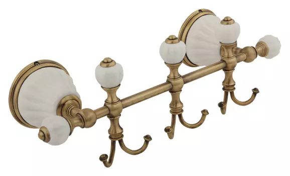 Крючок Migliore Olivia 17432 на планке, бронза