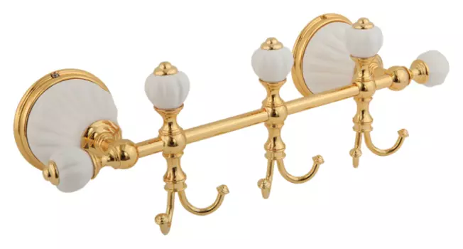 Крючок Migliore Olivia 17463 на планке, золото