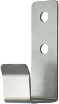 Крючок Nofer Classic 09015.S одинарный, матовый