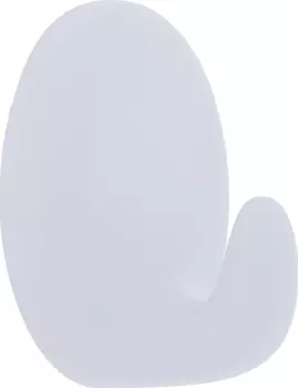 Крючок Ridder 131040401 самоклеящийся, белый