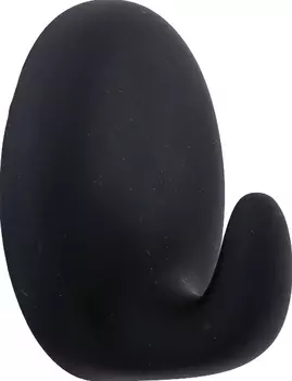 Крючок Ridder 131040410 самоклеящийся, чёрный