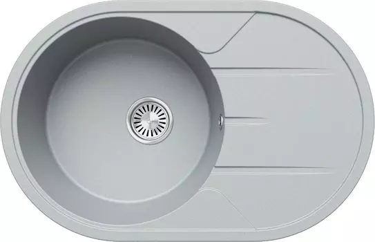 Кухонная мойка Tolero Classic R-116 платина