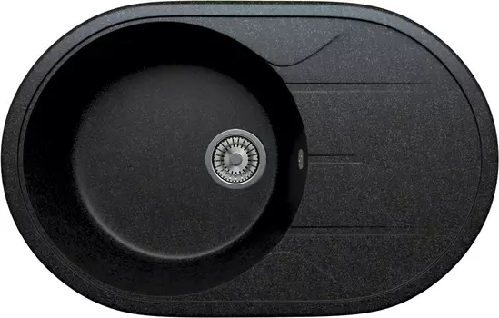 Кухонная мойка Tolero Classic R-116 уголь