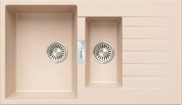 Кухонная мойка Tolero Loft TL-860 саванна