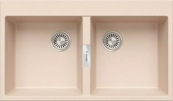 Кухонная мойка Tolero Loft TL-862 саванна