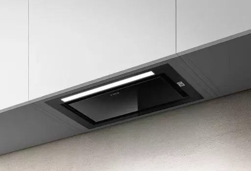 Кухонная вытяжка Elica Hidden 2.0 BLGL/A/90 черная матовая