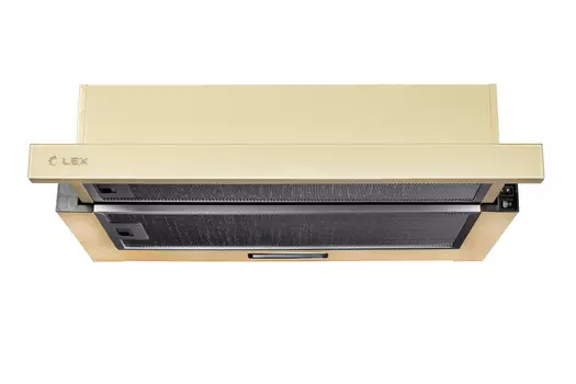 Кухонная вытяжка LEX Hubble G 2M 600 встраиваемая бежевая