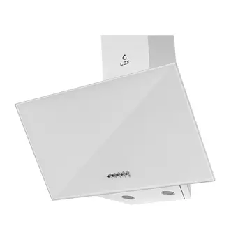 Кухонная вытяжка LEX Meta 600 White наклонная