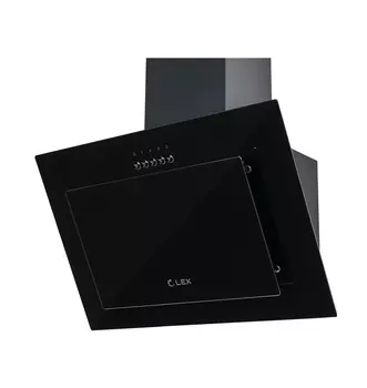 Кухонная вытяжка LEX Mika G 500 Black наклонная